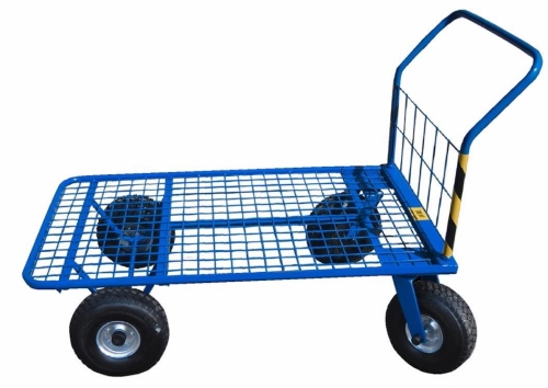 Wózek platformowy 1250x750, z podłogą z siatki, kod: A10710