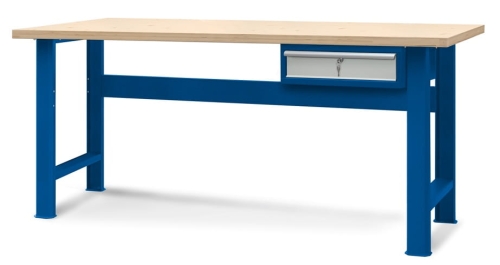 Stół warsztatowy 210 cm, szuflada, kod: J22502