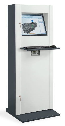 Szafa na komputer IP32 do monitora LCD 22", kod: J23564
