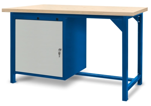 Stół warsztatowy 150 cm, szafka, kod: J22003