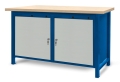 Stół warsztatowy 150 cm, 2 szafki, kod: J22010