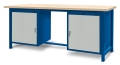 Stół warsztatowy 210 cm, 2 szafki, kod: J22110