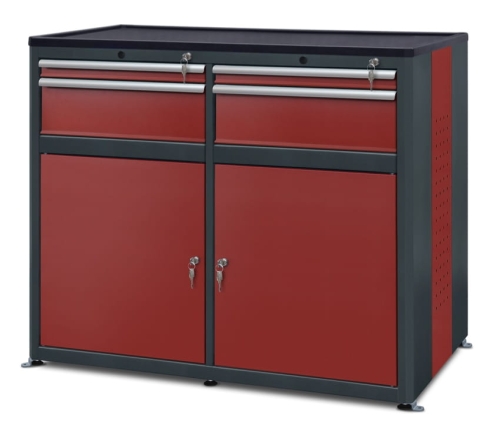 Szafka warsztatowa, 4 szuflady, 2 schowki, kod: J22272