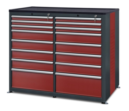 Szafka warsztatowa, 16 szuflad, kod: J22278
