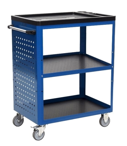 Wózek warsztatowy, narzędziowy, 3 półki, kod: J21670