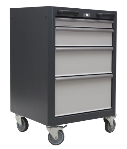 Wózek warsztatowy, narzędziowy, 4 szuflady, kod: J22450