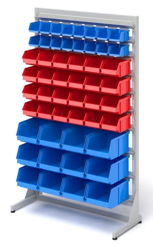 Regał z pojemnikami, 52 pojemniki, kod: TMSWJ2