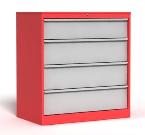 Szafka warsztatowa, 4 szuflady, kod: TM909