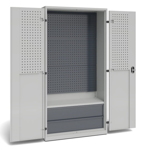 Szafa warsztatowa, 2 szuflady, kod: TM41SS