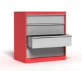 Szafka warsztatowa, 4 szuflady, kod: TM909