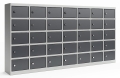 Szafa skrytkowa, 35 schowków, 780x1500x220, kod: TM1499K7