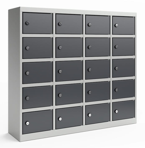 Szafa skrytkowa, 20 schowków, 780x860x220, kod: TM863K4 1