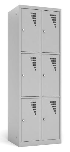 Szafa skrytkowa, 6 schowków, kod: TM3000K2