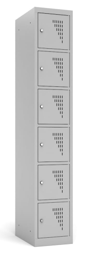 Szafa skrytkowa, 6 schowków, kod: TM6000K1