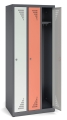 Szafa ubraniowa BHP, 3 schowki, kod: TMM885K3 1