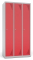 Szafa ubraniowa BHP, 3 schowki, kod: TMM885K3 1