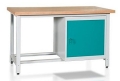 Stół warsztatowy 150 cm, szafka, kod: MWS203 2