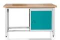 Stół warsztatowy 150 cm, szafka, kod: MWS203 3