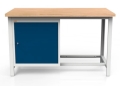 Stół warsztatowy 150 cm, szafka, kod: MWS203