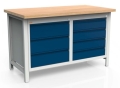 Stół warsztatowy 150 cm, 7 szuflad, kod: MWS208 1