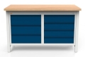 Stół warsztatowy 150 cm, 7 szuflad, kod: MWS208
