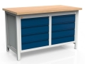 Stół warsztatowy 150 cm, 8 szuflad, kod: MWS224 1