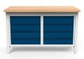 Stół warsztatowy 150 cm, 8 szuflad, kod: MWS224