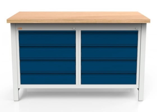 Stół warsztatowy 150 cm, 8 szuflad, kod: MWS224