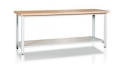 Stół warsztatowy 200 cm, półka, kod: MWS301 1