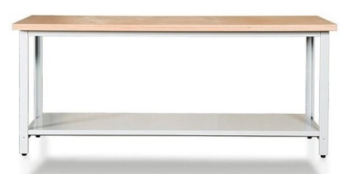 Stół warsztatowy 200 cm, półka, kod: MWS301
