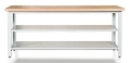 Stół warsztatowy 200 cm, 2 półki, kod: MWS302