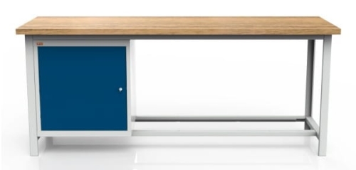 Stół warsztatowy 200 cm, szafka, kod: MWS303