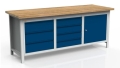 Stół warsztatowy 200 cm, szafka, 7 szuflad, kod: MWS310 1