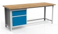 Stół warsztatowy 200 cm, szafka, szuflada, kod: MWS330 3