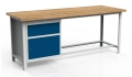 Stół warsztatowy 200 cm, szafka, szuflada, kod: MWS330 1