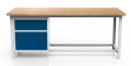 Stół warsztatowy 200 cm, szafka, szuflada, kod: MWS330