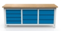 Stół warsztatowy 200 cm, 10 szuflad, kod: MWS352 2
