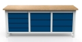 Stół warsztatowy 200 cm, 10 szuflad, kod: MWS352