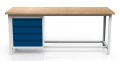 Stół warsztatowy 200 cm, 4 szuflady, kod: MWS355