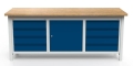 Stół warsztatowy 200 cm, 8 szuflad, szafka, kod: MWS362