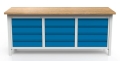 Stół warsztatowy 200 cm, 12 szuflad, kod: MWS361 2