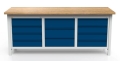 Stół warsztatowy 200 cm, 11 szuflad, kod: MWS364