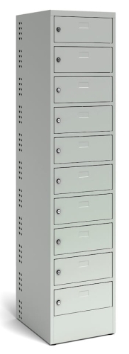 Szafa do przechowywania laptopów, 10 skrytek, kod: TM10K1