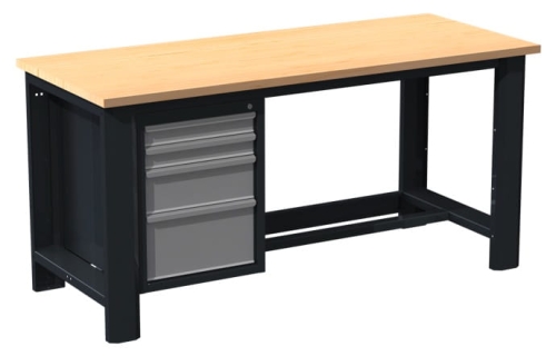 Stół warsztatowy 180 cm, 4 szuflady, kod: DKT18001