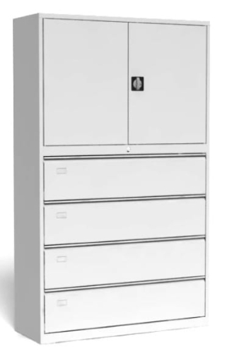 Szafa aktowo-kartotekowa A4, 4 szuflady, kod: TM4000